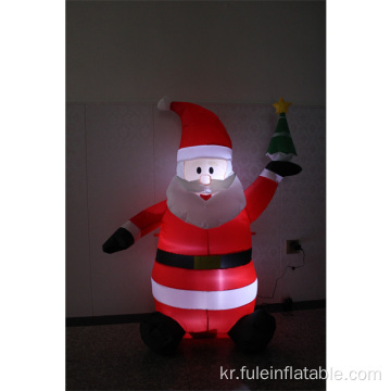 크리스마스 장식을 위한 휴일 풍선 산타